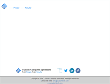 Tablet Screenshot of customtech.com